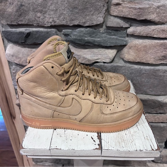 Nike Other - Nike Air Force ones wheat color men’s size‎ 6.5 Y
